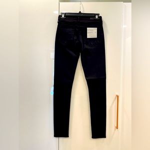 AG Farrah Ankle Seamless Black size 25 new with tags